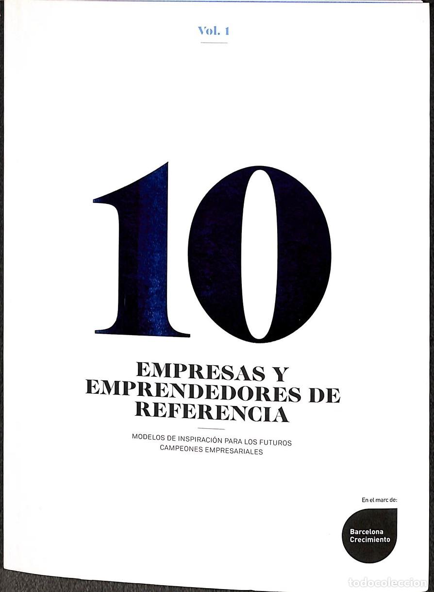 Libros de segunda mano: 10 EMPRESAS Y EMPRENDEDORES DE REFERENCIA VOL 1 - V.V.A - ATIC DELS LLIBRES - 2013