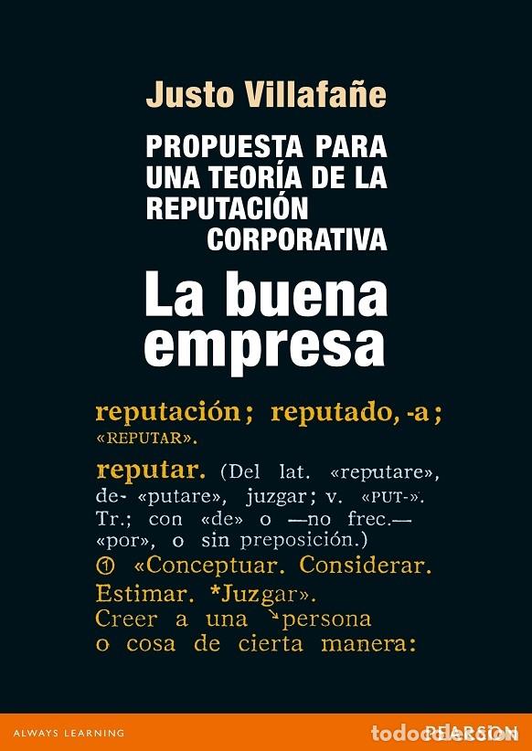 Libri di seconda mano: LA BUENA EMPRESA - VILLAFFA&Ntilde;E, JUSTO - PEARSON - 2013