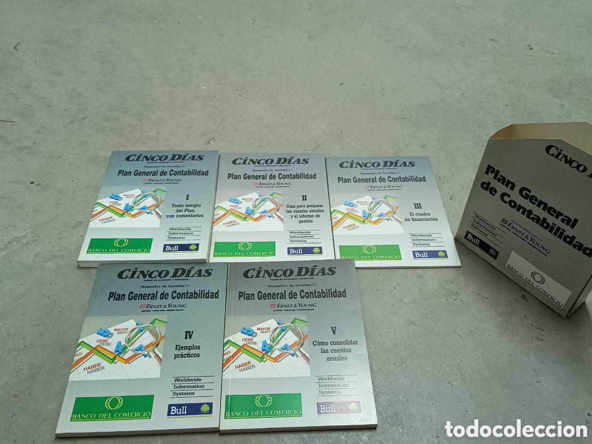 Libros de segunda mano: PLAN GENERAL DE CONTABILIDAD - EDICI&Oacute;N ESPECIAL CINCO D&Iacute;AS 1990