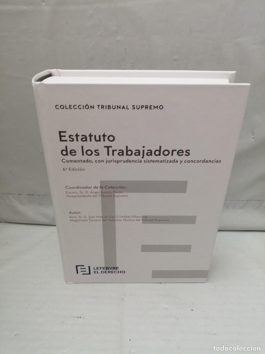 Libri di seconda mano: Estatuto de los Trabajadores Sexta edici&oacute;n 2015, Lefebvre, CONTIENE 20 P&Aacute;GINAS SUBRAYADAS)