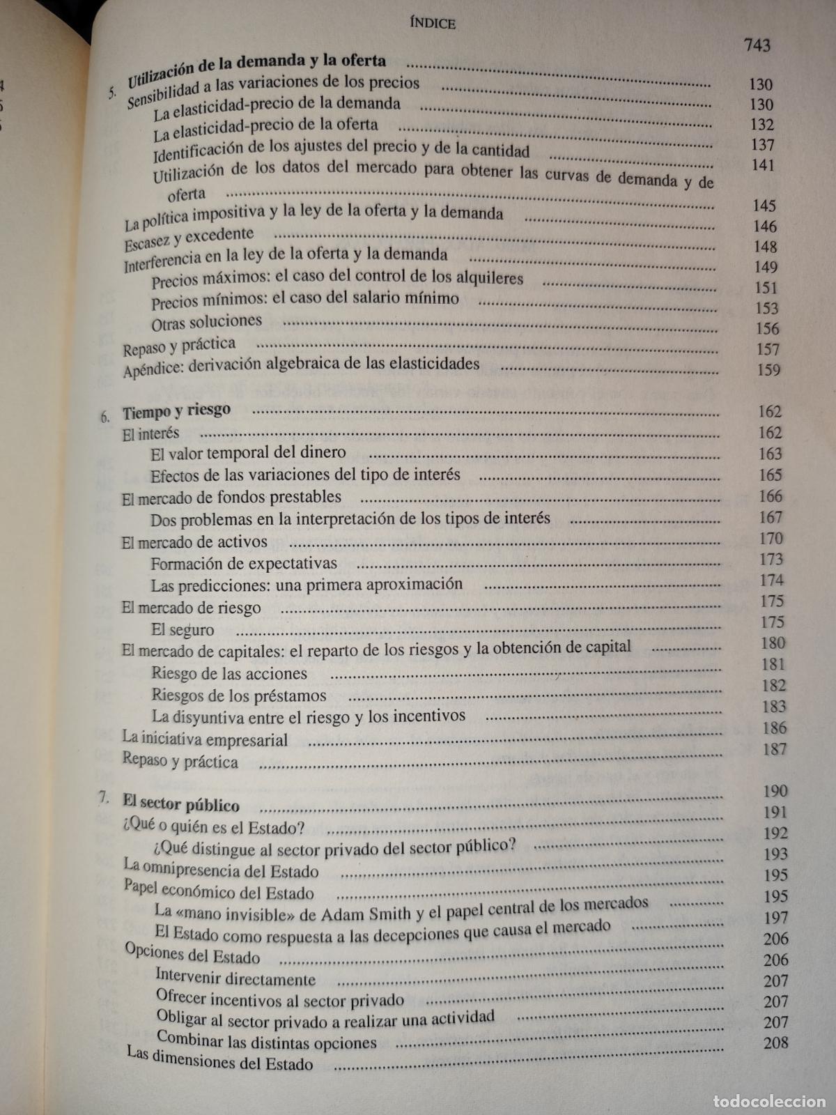 Libros de segunda mano: PRINCIPIOS DE MICROECONOM&Iacute;A. JOSEPH E. STIGLITZ - Foto 4