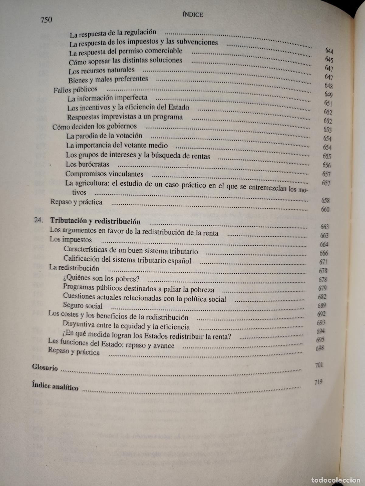 Libros de segunda mano: PRINCIPIOS DE MICROECONOM&Iacute;A. JOSEPH E. STIGLITZ - Foto 11
