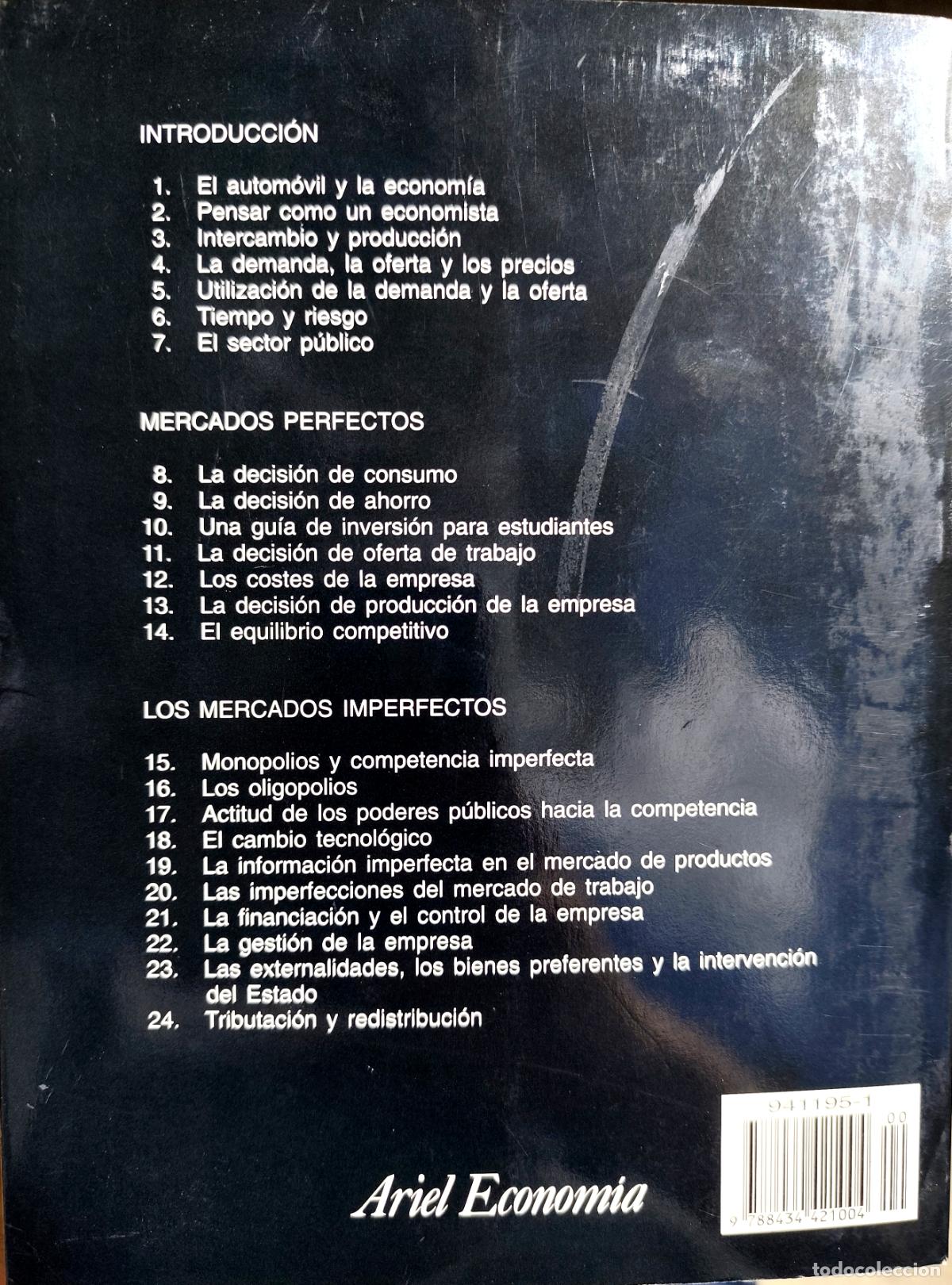 Libros de segunda mano: PRINCIPIOS DE MICROECONOM&Iacute;A. JOSEPH E. STIGLITZ - Foto 13