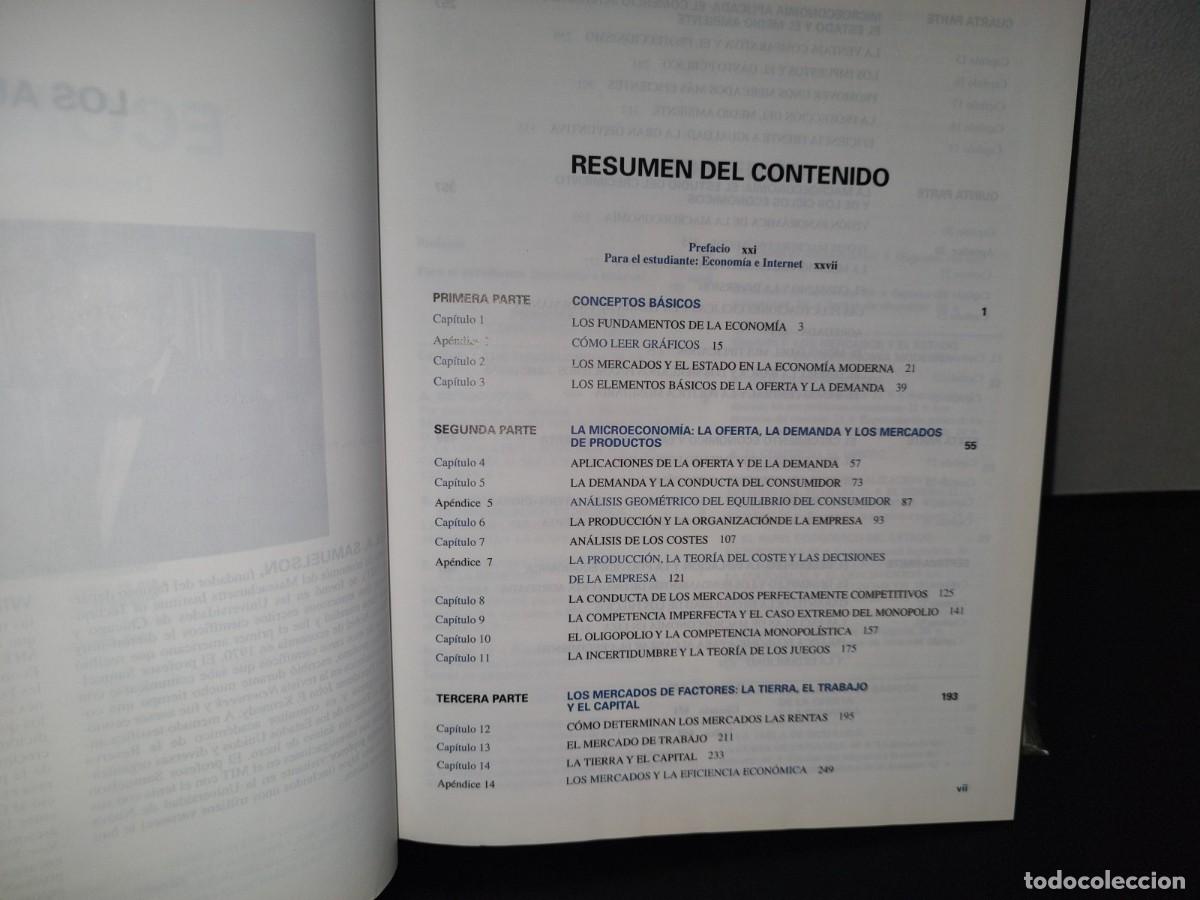 Libros de segunda mano: 159- ECONOM&Iacute;A - SAMUELSON, NORDHAUS - MCGRAW-HILL - 2002 - Foto 6