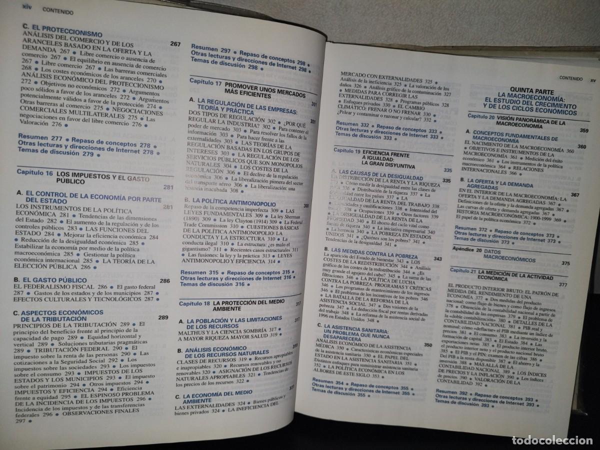 Libros de segunda mano: 159- ECONOM&Iacute;A - SAMUELSON, NORDHAUS - MCGRAW-HILL - 2002 - Foto 10