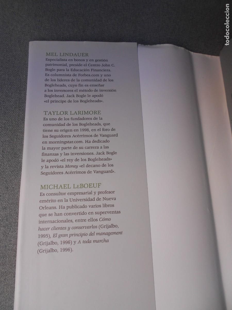 Libros de segunda mano: LA GUIA BOGLEHEAD DE INVERSION - Foto 3