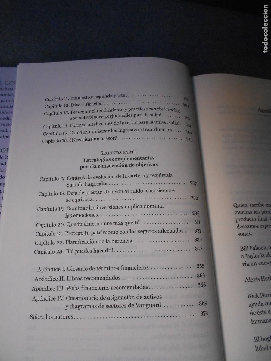 Libros de segunda mano: LA GUIA BOGLEHEAD DE INVERSION - Foto 6