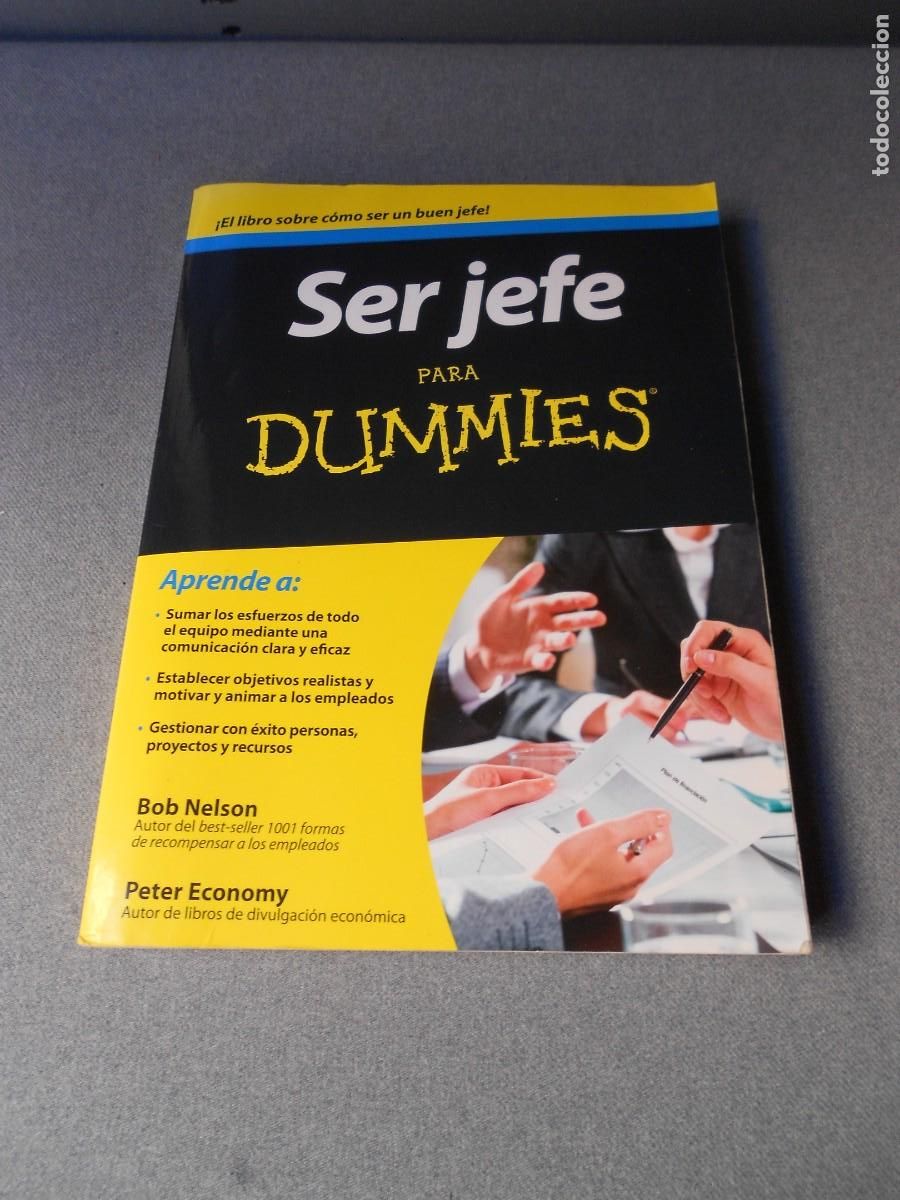 Libros de segunda mano: SER JEFE DE DUMMIES. BOB NELSON - Foto 1
