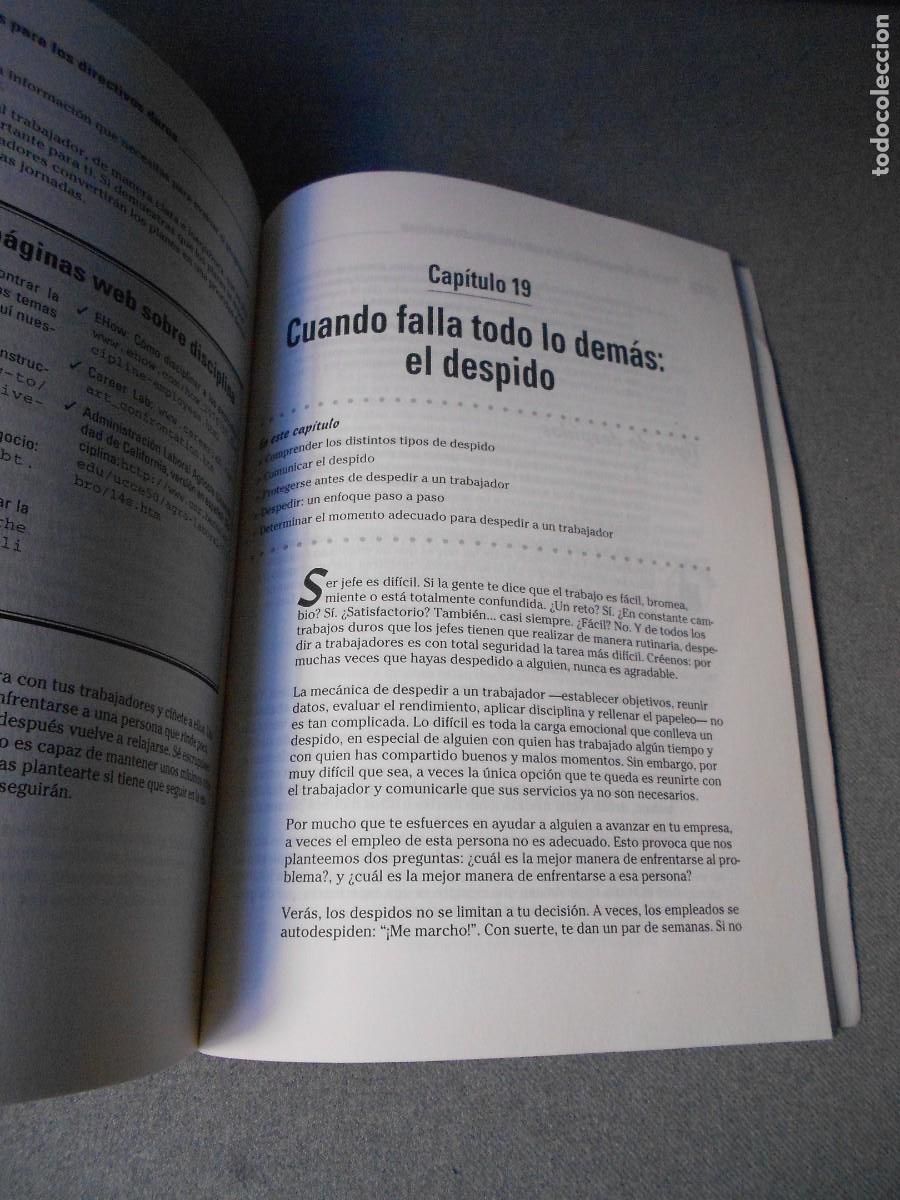 Libros de segunda mano: SER JEFE DE DUMMIES. BOB NELSON - Foto 4