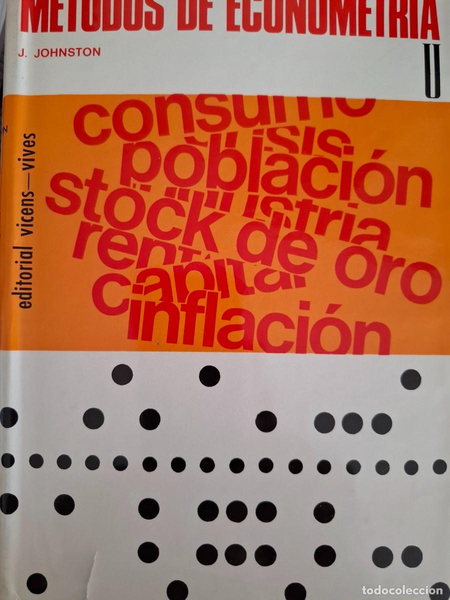 Libros de segunda mano: m&eacute;todos de econometr&iacute;a J Johnston - Foto 1