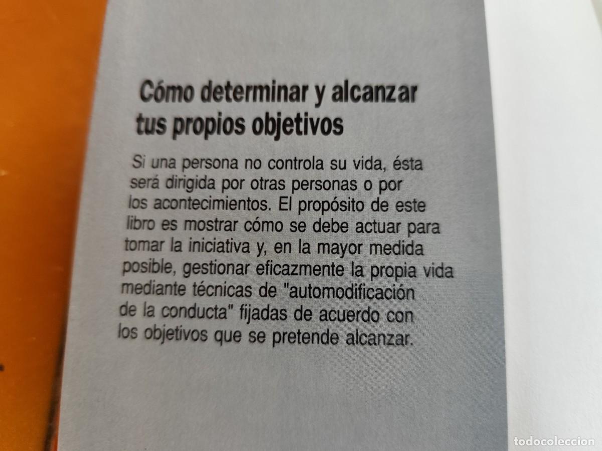 Libros de segunda mano: COMO DETERMINAR Y ALCANZAR TUS PROPIOS OBJETIVOS / CJA385 / DEUSTO / - Foto 6