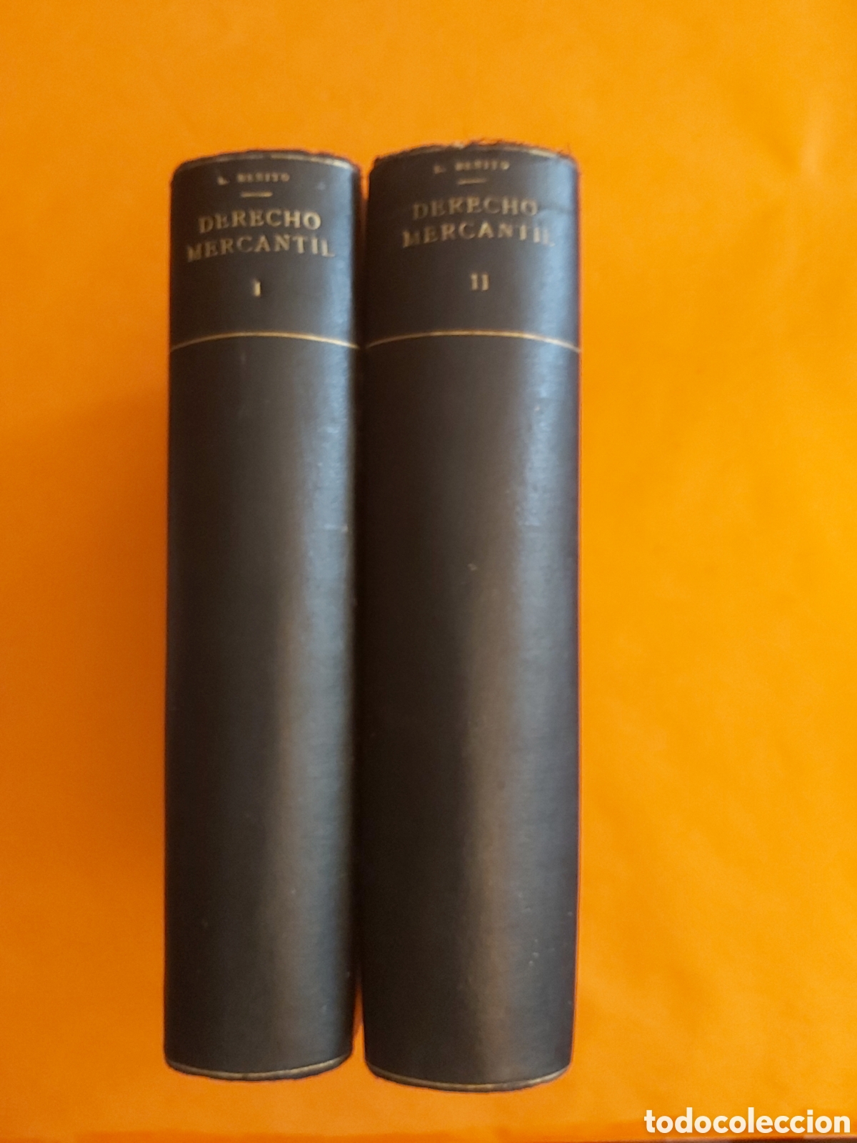 Libros de segunda mano: DERECHO MERCANTIL I Y II L. BENITO