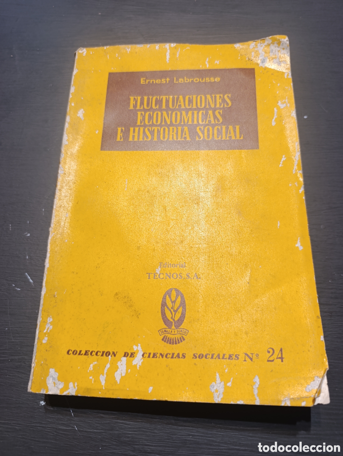 Libros de segunda mano: ERNEST LABROUSSE. FLUCTUACIONES ECONOMICAS E HISTORIA SOCIAL. Madrid 1962