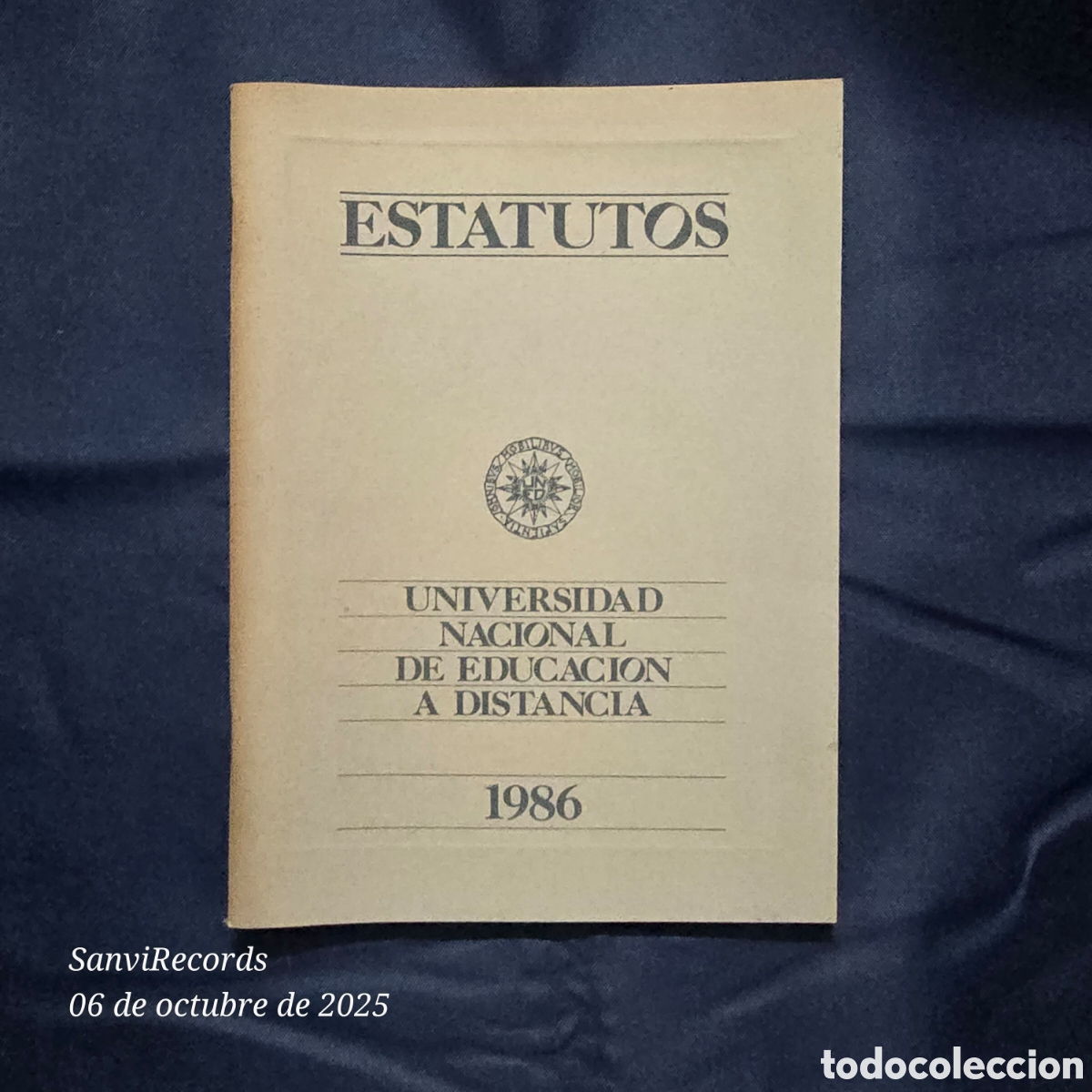 Libros de segunda mano: ESTATUTOS (UNIVERSIDAD NACIONAL DE EDUCACI&Oacute;N A DISTANCIA) (1986)