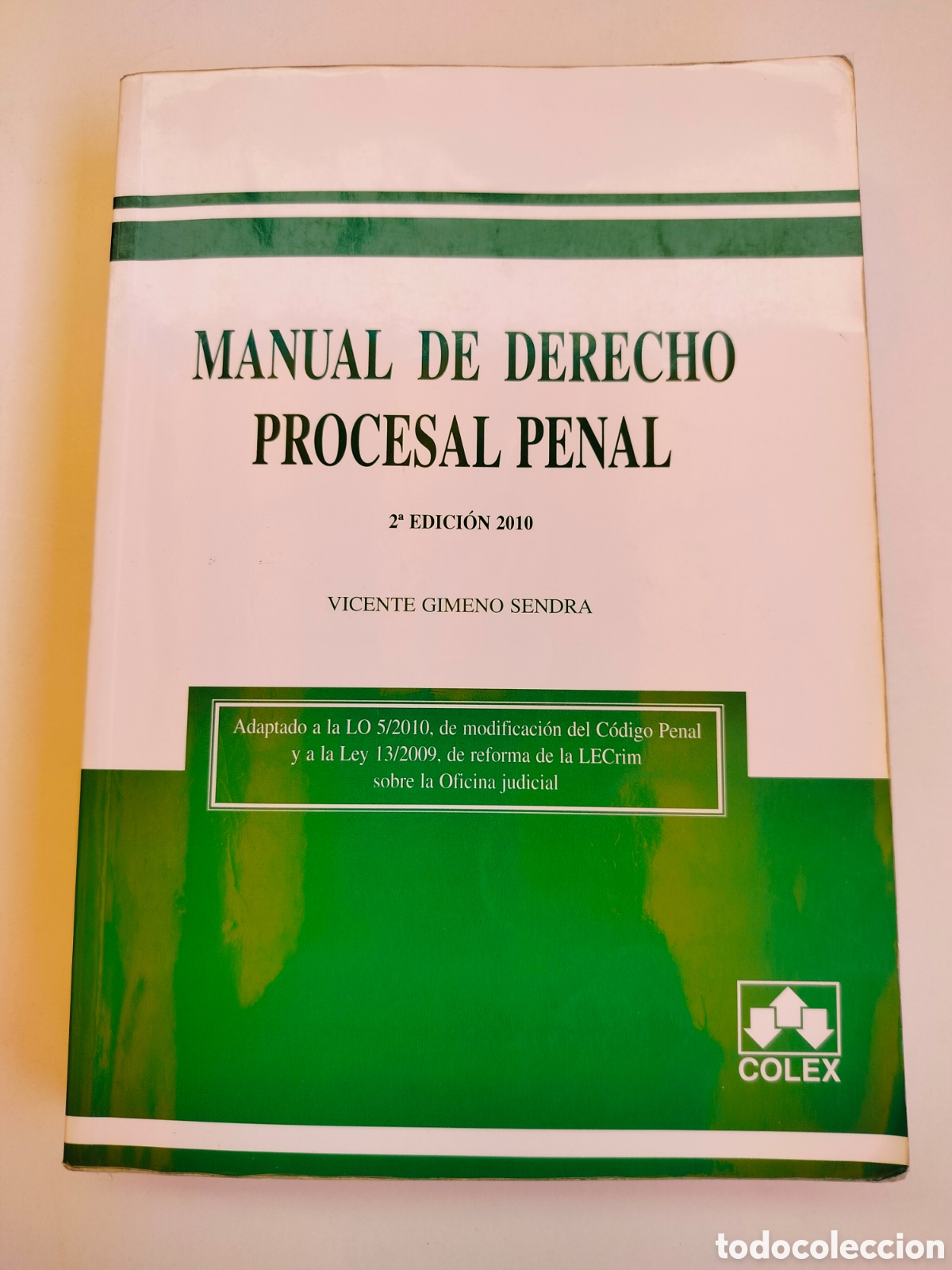 Libros de segunda mano: Manual de Derecho Procesal Penal - Foto 1