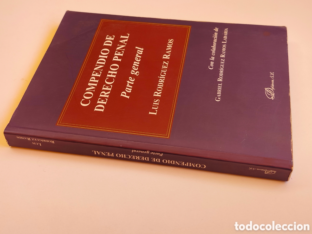 Libros de segunda mano: Compendio de Derecho Penal. Parte General. - Foto 2