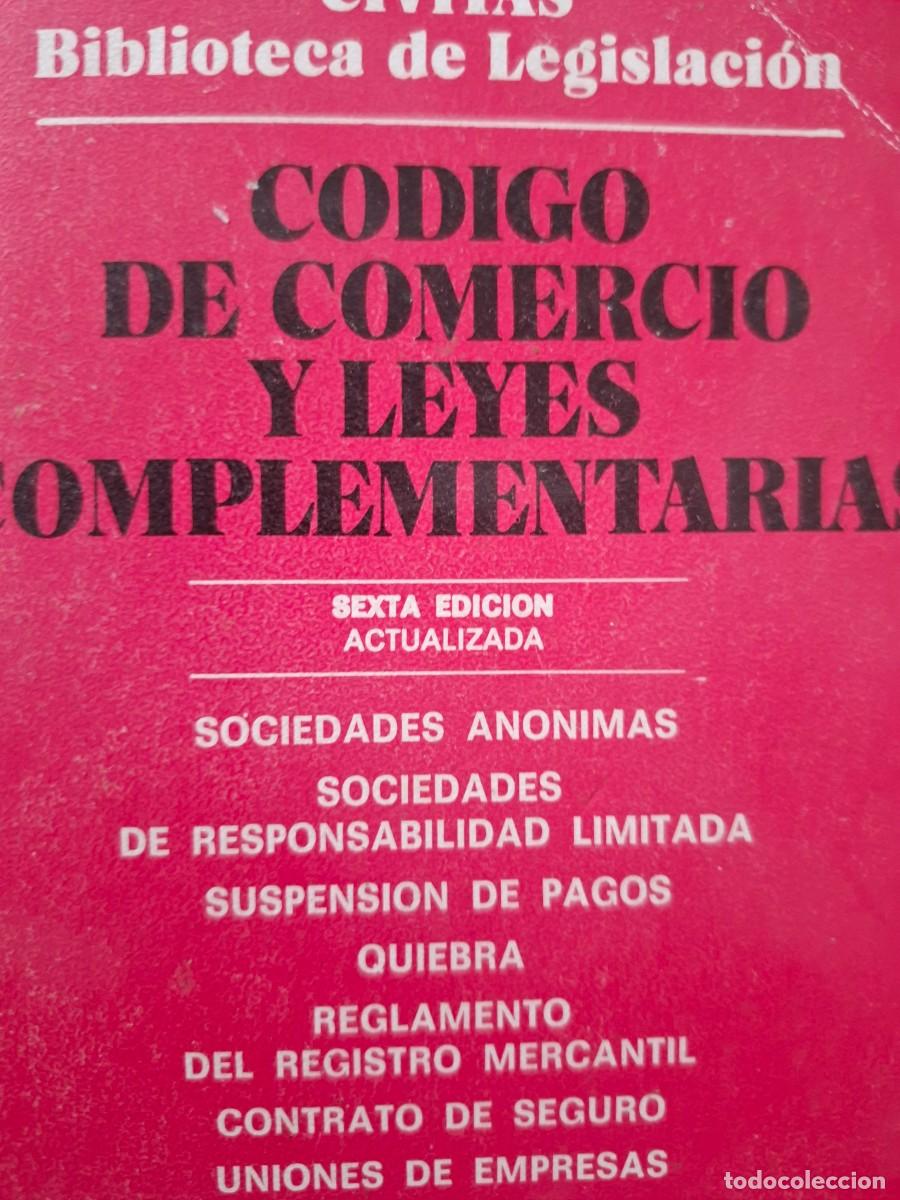 Libros de segunda mano: c&oacute;digo de comercio y leyes complementarias - Foto 1