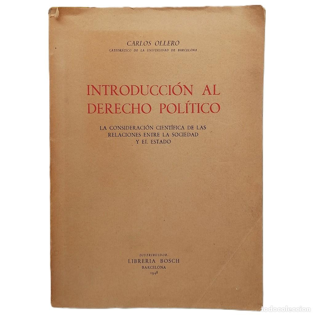 Libri di seconda mano: INTRODUCCI&Oacute;N AL DERECHO POL&Iacute;TICO. Ollero, Carlos