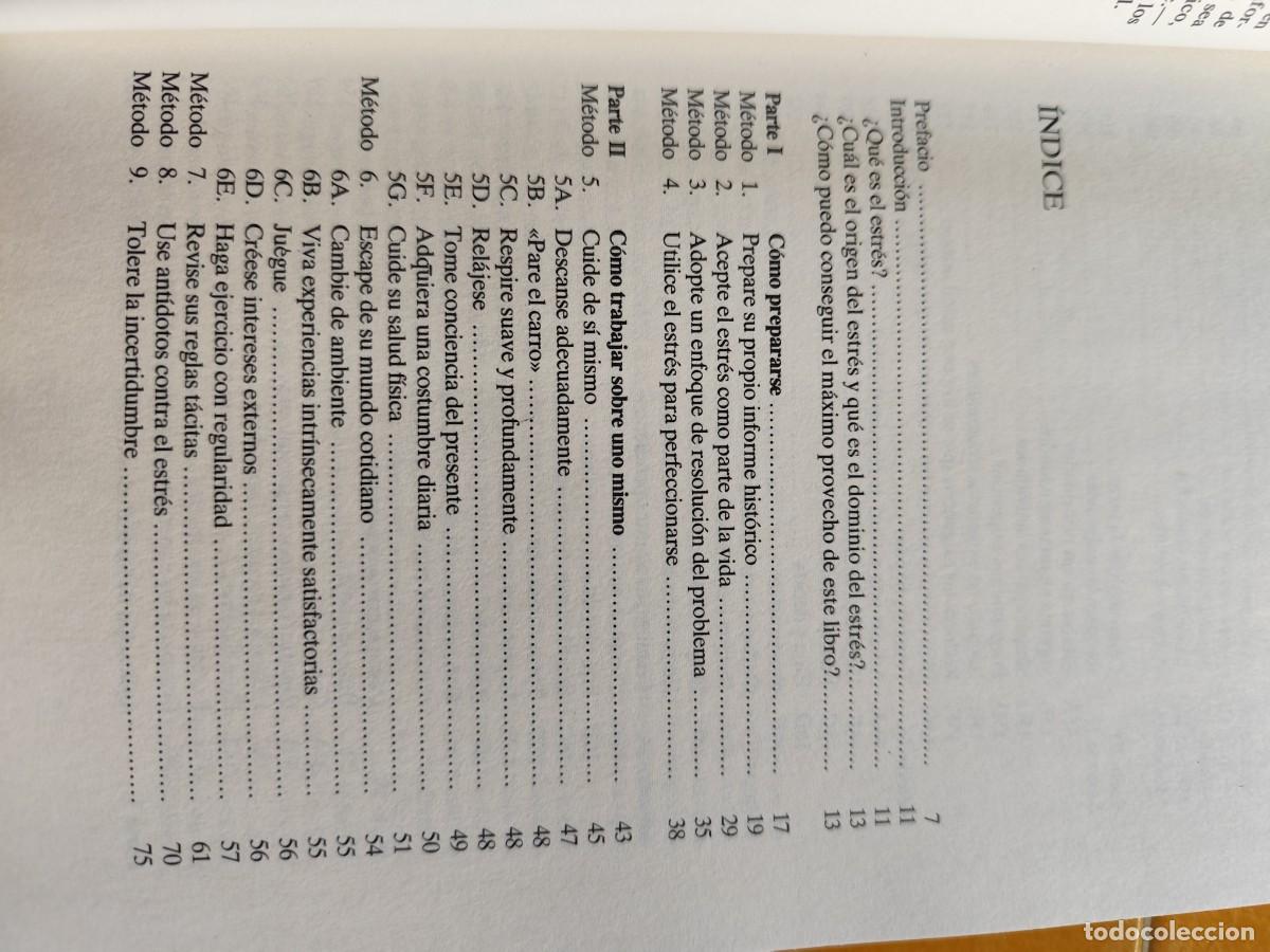 Libros de segunda mano: COMO SUPERAR EL STRESS / / CJA 390 / DEUSTO - Foto 8