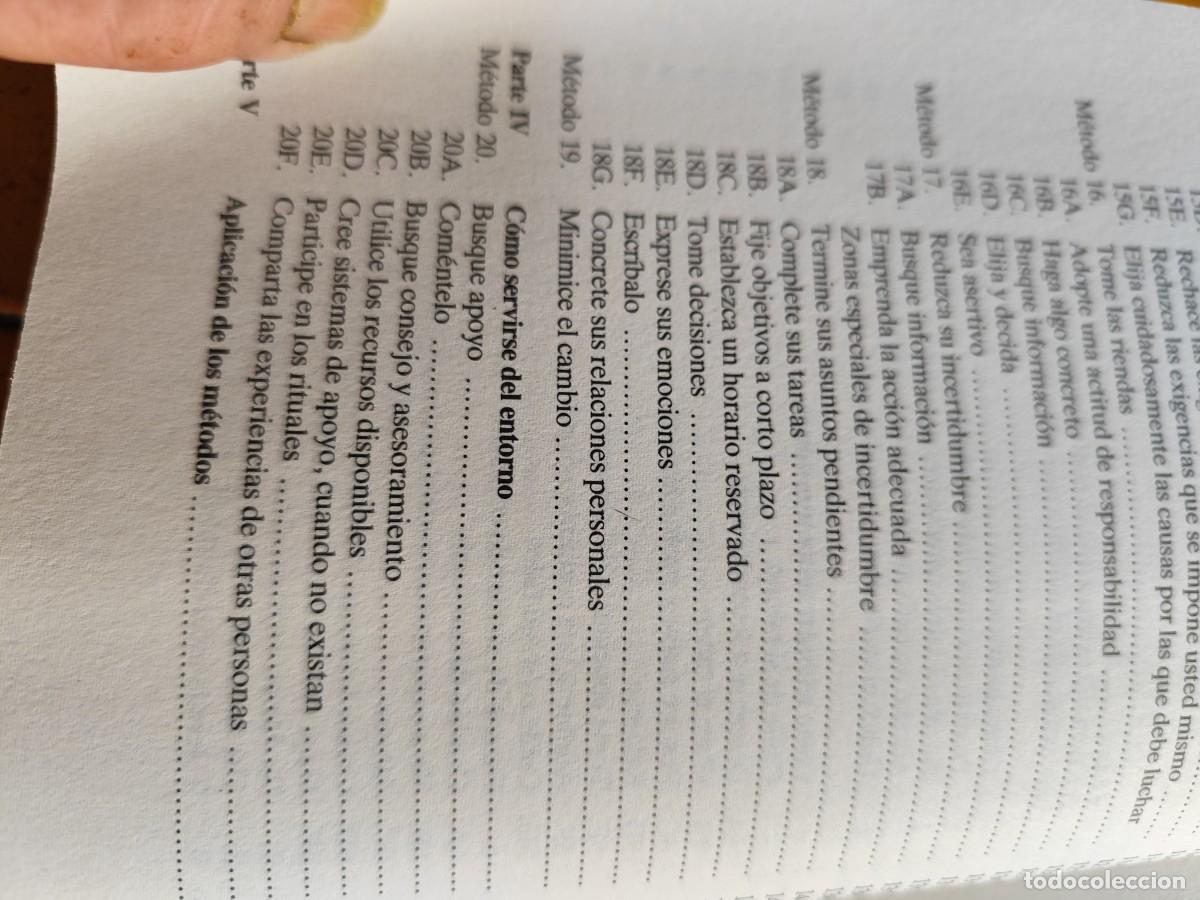 Libros de segunda mano: COMO SUPERAR EL STRESS / / CJA 390 / DEUSTO - Foto 10