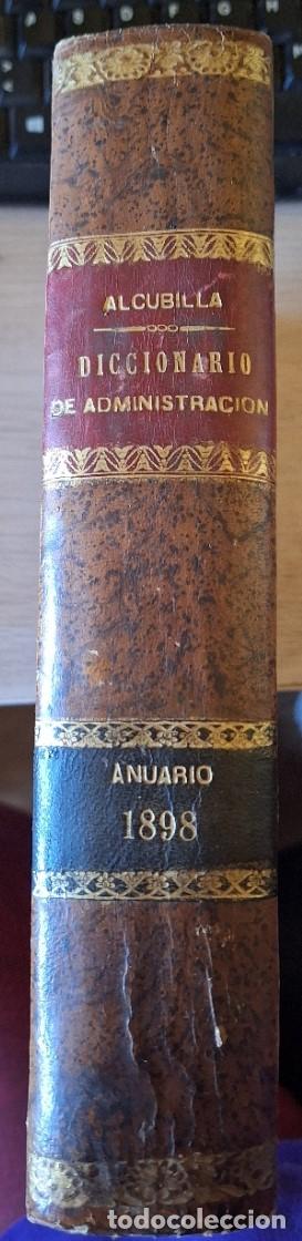 Libri di seconda mano: BOLETIN JURIDICO ADMINISTRATIVO. APENDICE DE 1898. - MARTINEZ ALCUBILLA, D. Marcelo.