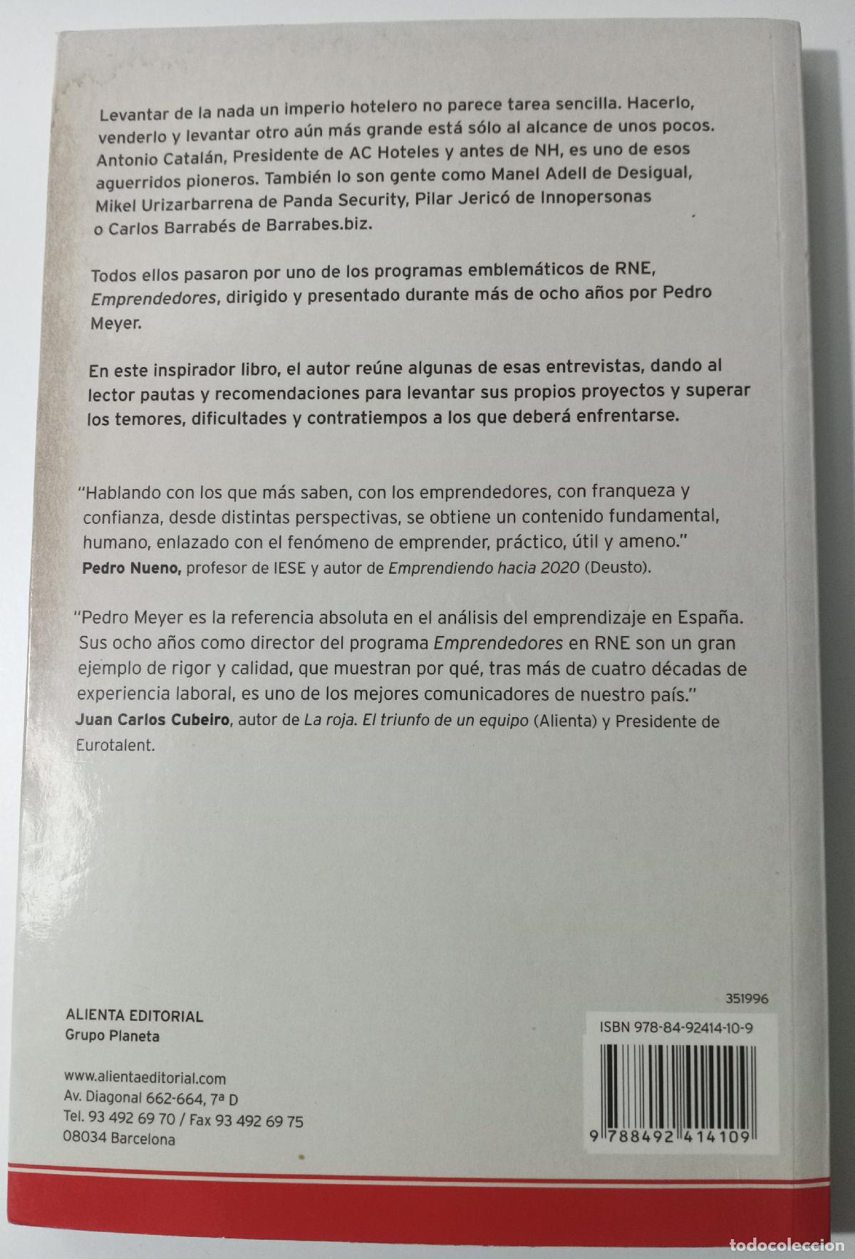 Libros de segunda mano: Emprendedores - Meyer, Pedro - Foto 4