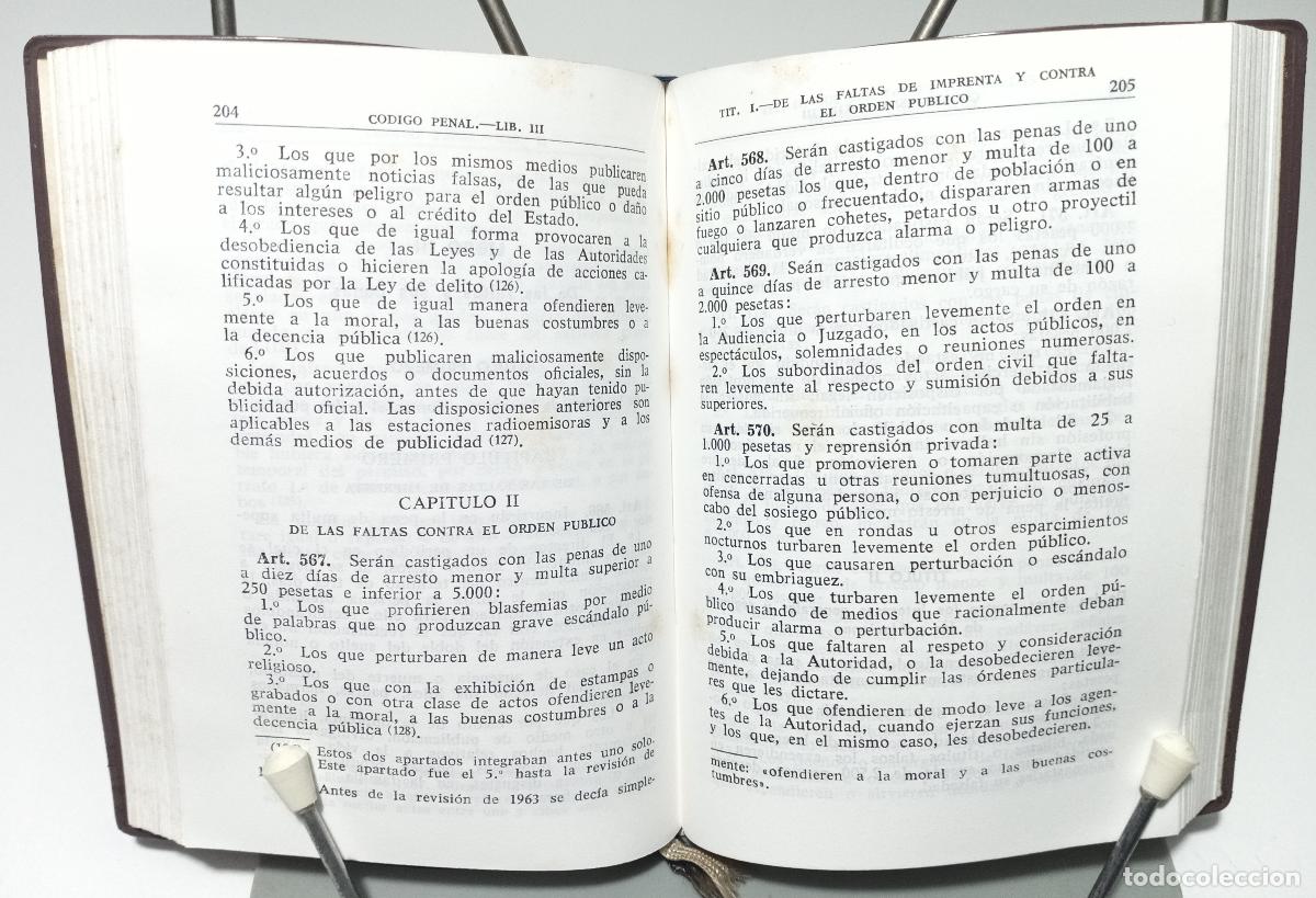 Libros de segunda mano: Codigo penal y legislacion complementaria - Foto 2
