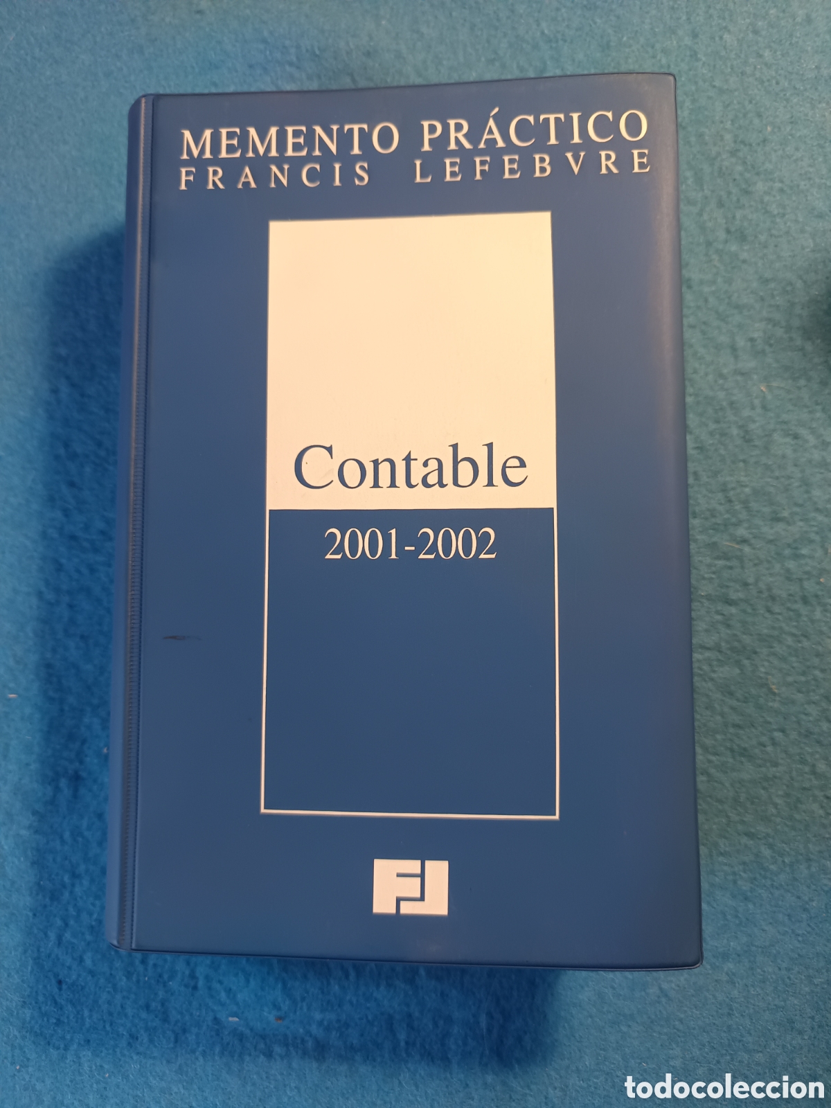 Libros de segunda mano: MEMENTO PR&Aacute;CTICO - FRANCIS LEFEBVRE - CONTABLE 2001-2002 - Foto 1
