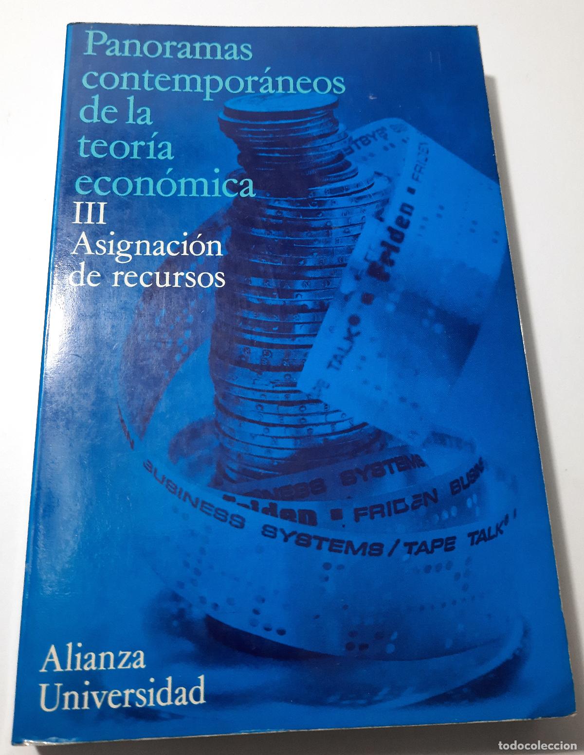 Gebrauchte B&uuml;cher: Panoramas contemporaneos de la teoria economica. III Asignacion de recursos - A. Simon, Herbert