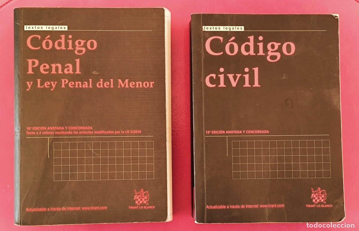 Second hand books: C&oacute;digo Civil y C&oacute;digo Penal y Ley del Menor
