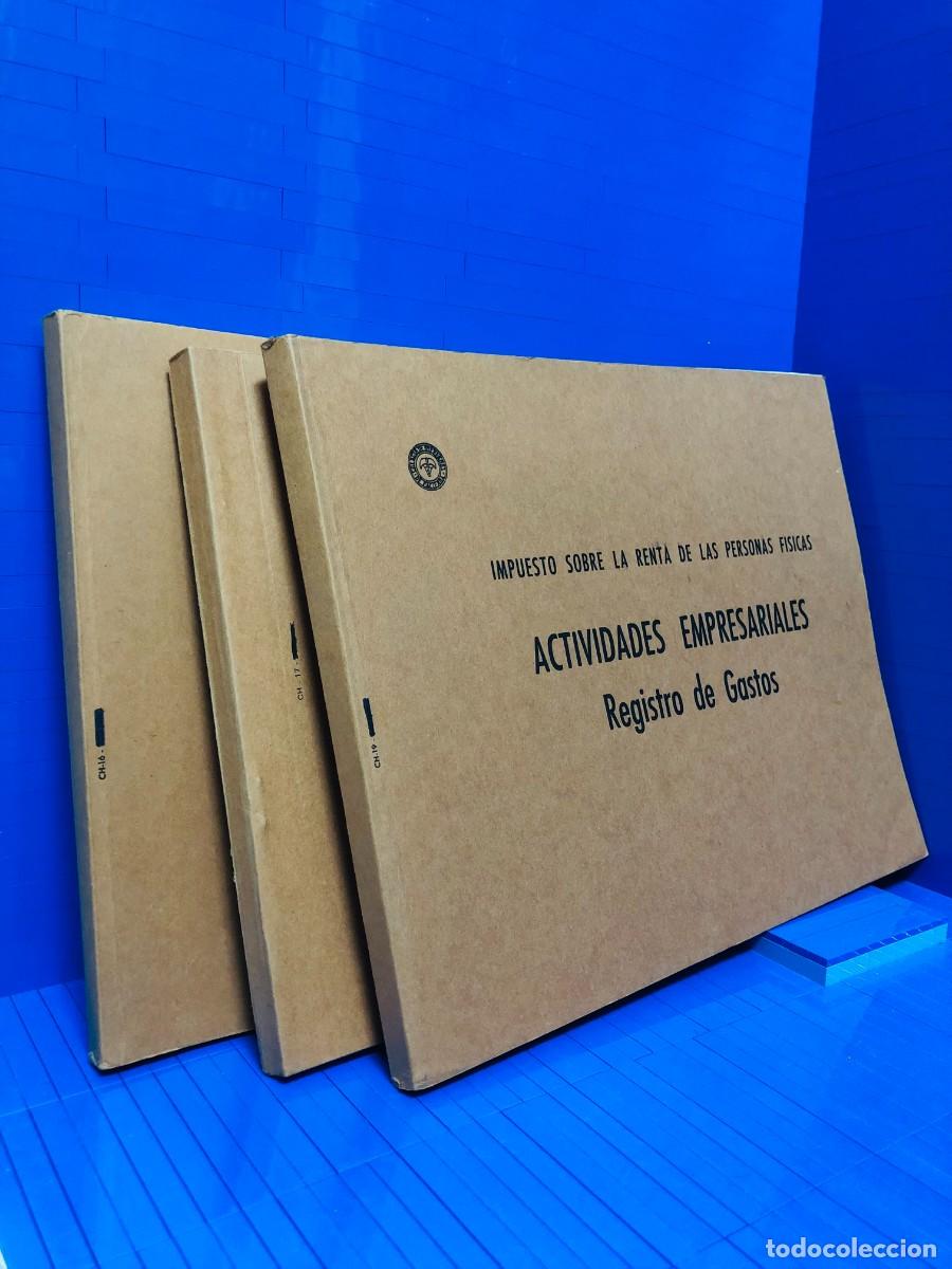 Second hand books: LOTE 3 LIBROS CONTABILIDAD IRPF A&Ntilde;OS 70 &ndash; ACTIVIDADES EMPRESARIALES