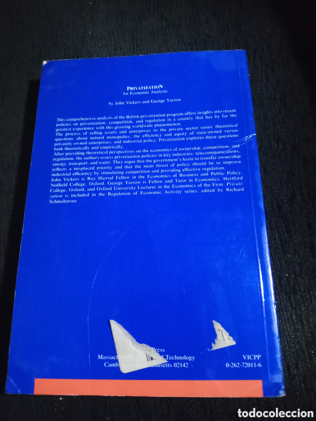 Libros de segunda mano: Toreteblanco privatization an economic analysis - Foto 2