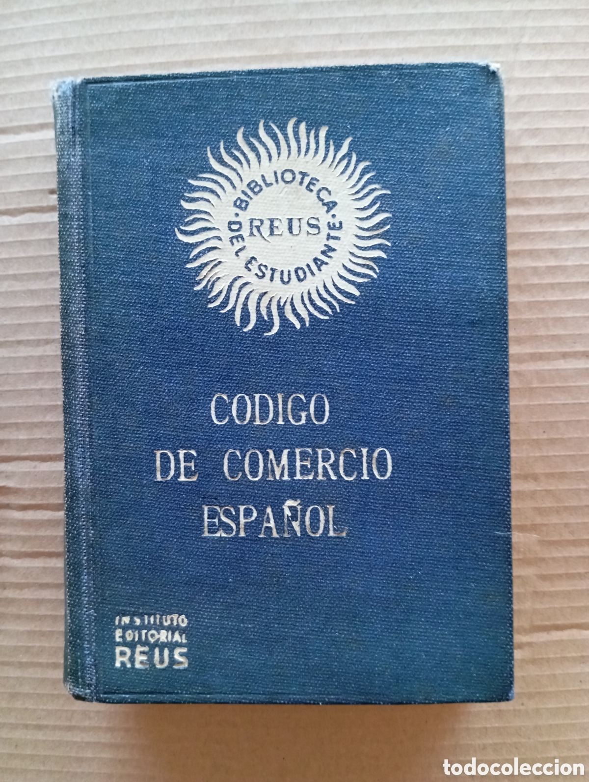 Libros de segunda mano: C&oacute;digo de Comercio Espa&ntilde;ol Reus - Foto 1