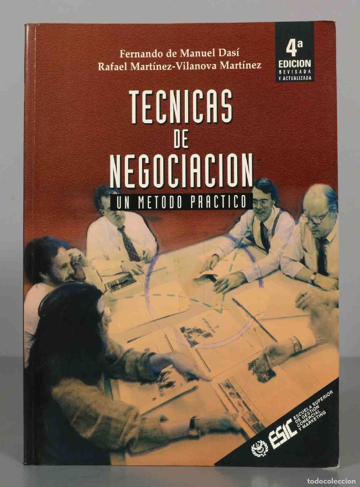 Libri di seconda mano: T&eacute;cnicas de negociaci&oacute;n Manuel Das&iacute;, Fernando de