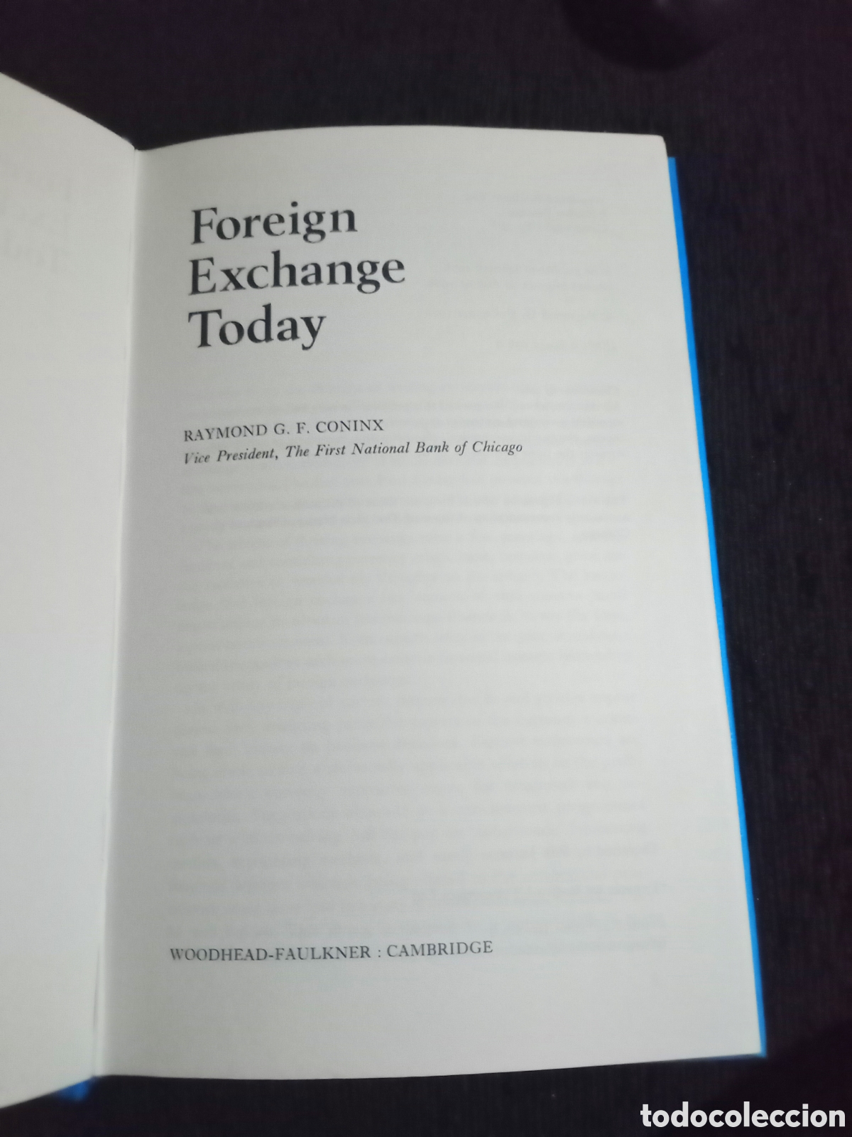 Libros de segunda mano: Toreteblanco foreign exchange today - Foto 1