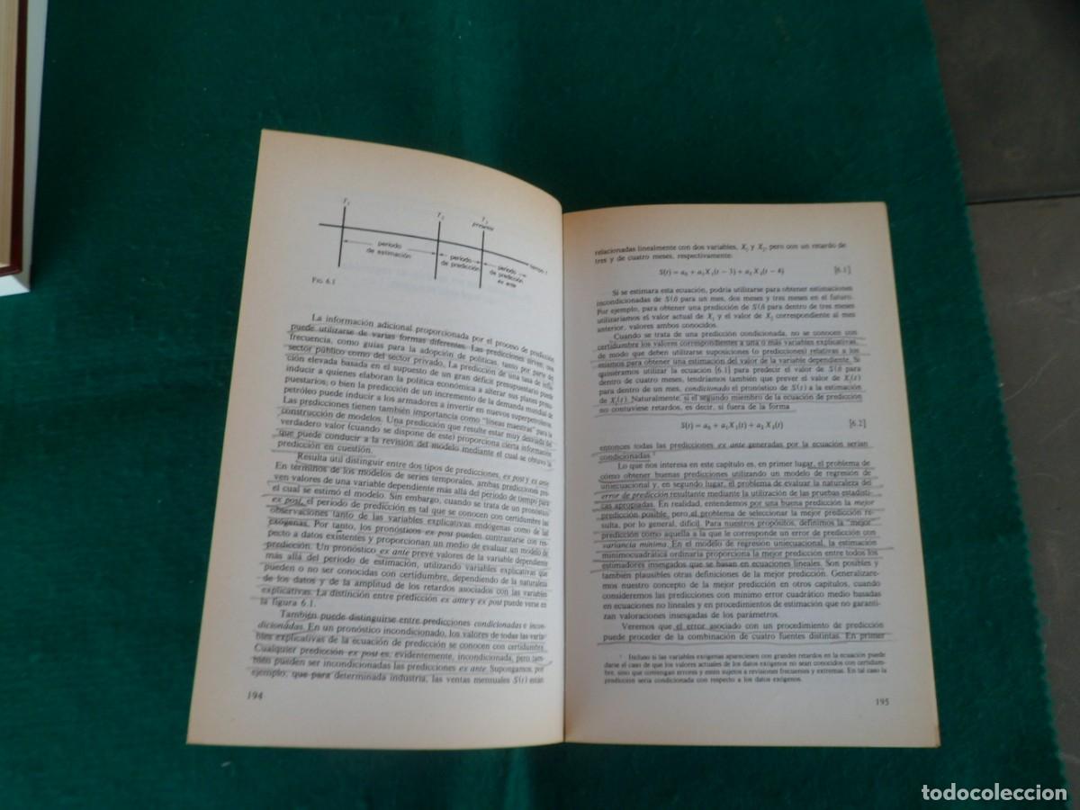 Libros de segunda mano: MODELOS ECONOM&Eacute;TRICOS - Foto 6