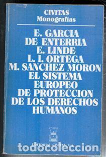Libros de segunda mano: El sistema europeo de protecci&oacute;n de los derechos humanos, VVAA