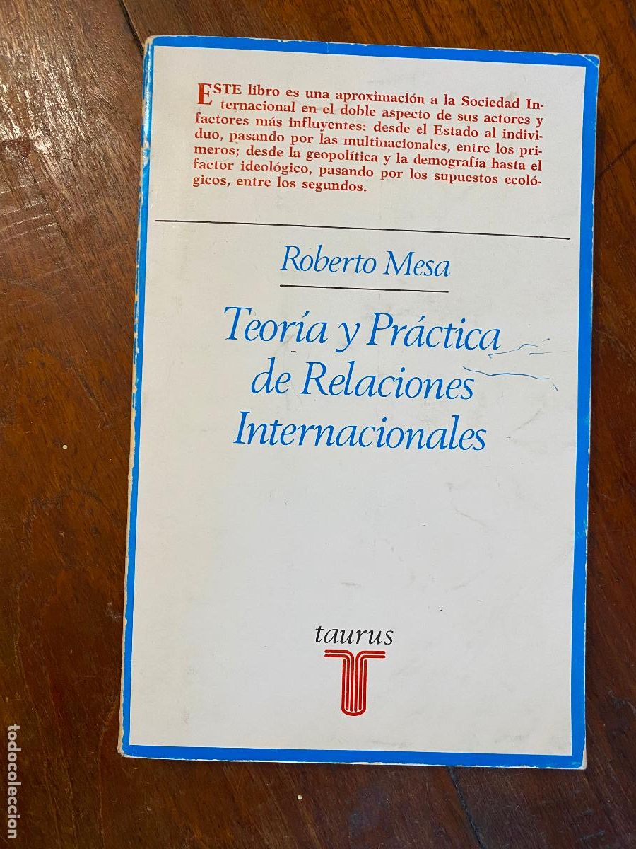 Gebrauchte B&uuml;cher: Teoria y practica de relaciones internacionales.- Mesa, Roberto