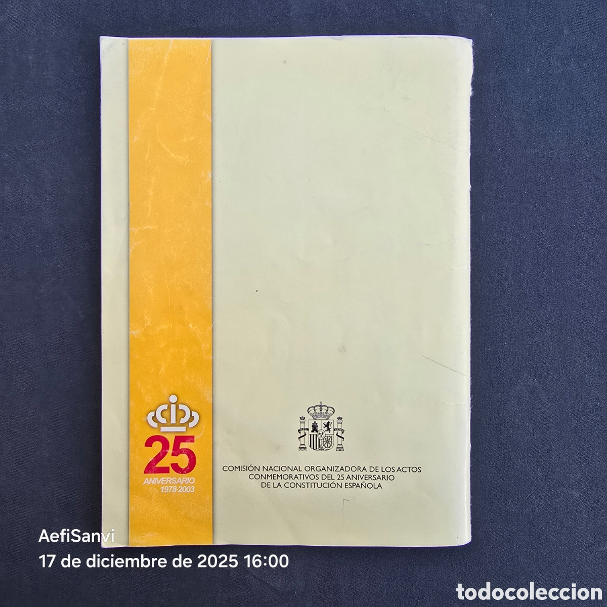 Libros de segunda mano: CONSTITUCI&Oacute;N ESPA&Ntilde;OLA (25 ANIVERSARIO) - Foto 2