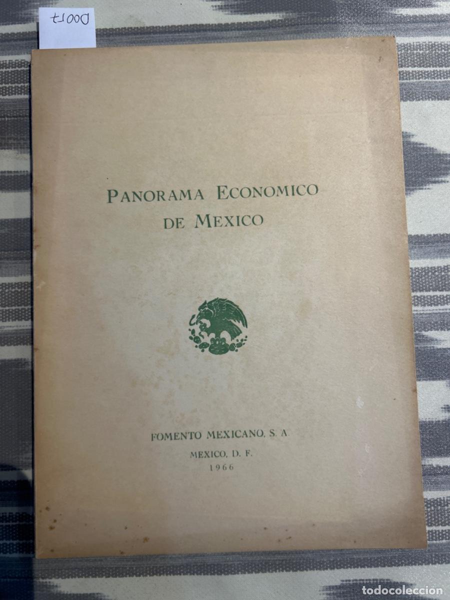 Libros de segunda mano: PANORAMA ECONOMICO DE MEXICO, 1966