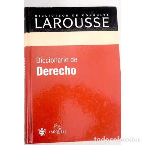 Libri di seconda mano: Diccionario de Derecho - Sin Especificar - Editorial Larousse