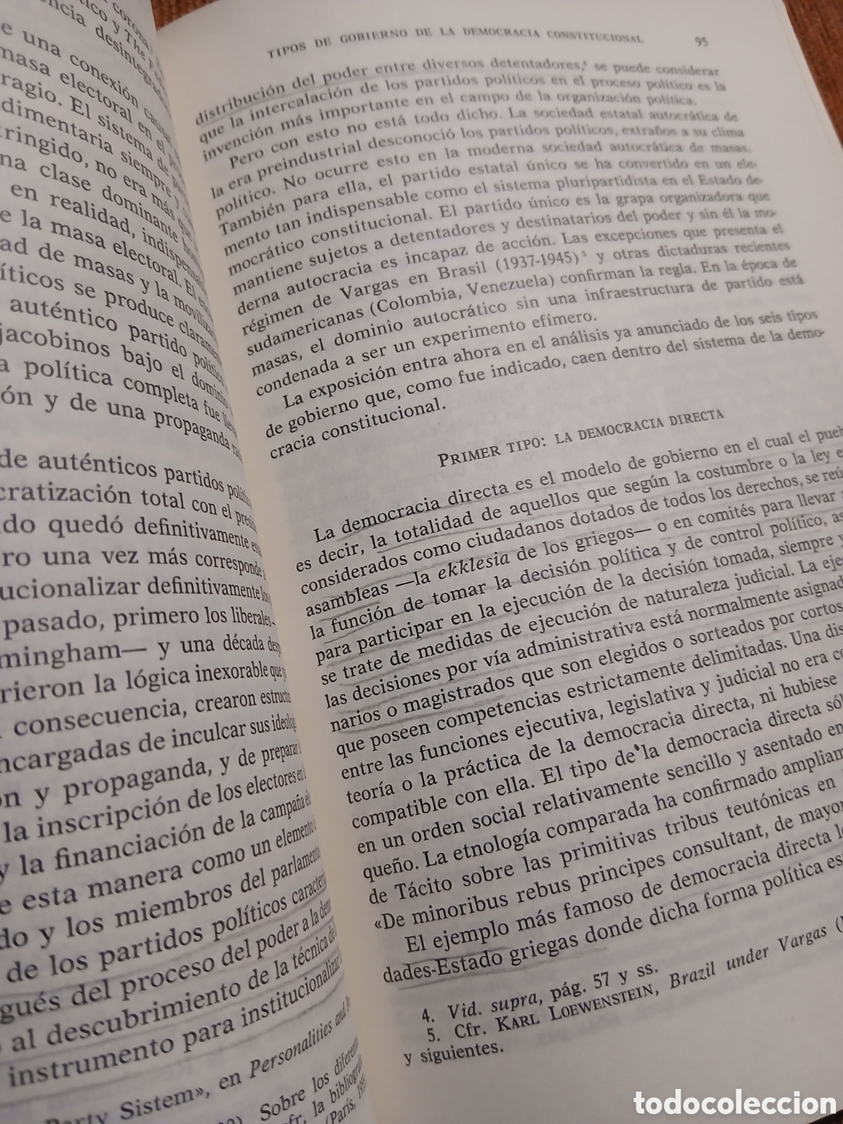 Libros de segunda mano: Teor&iacute;a de la Constituci&oacute;n. Karl Loewenstein. - Foto 3