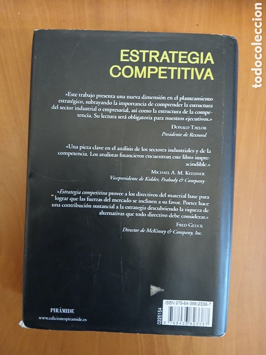 Libros de segunda mano: Estrategia Competitiva. Michael E. Porter. - Foto 2