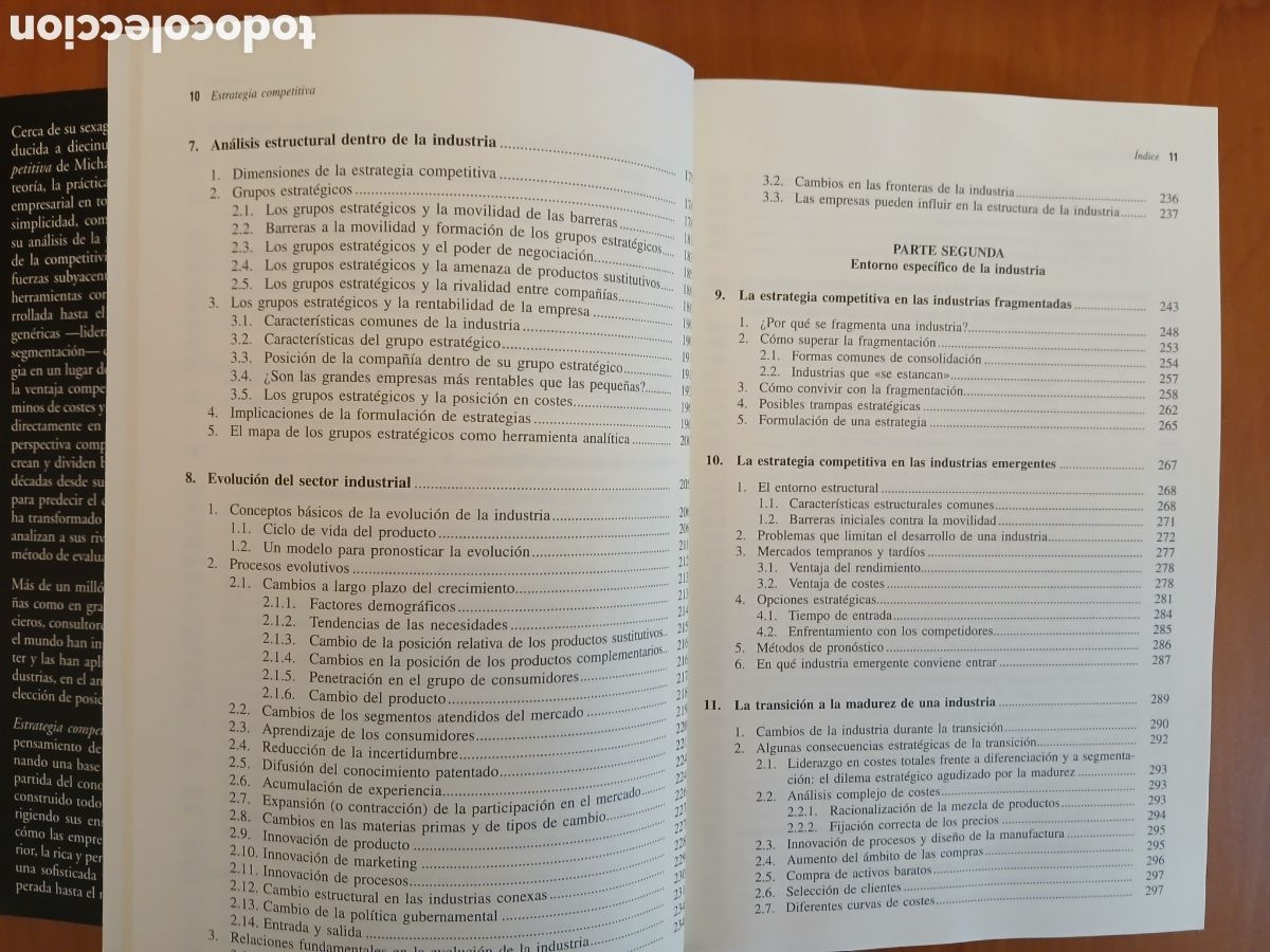 Libros de segunda mano: Estrategia Competitiva. Michael E. Porter. - Foto 6