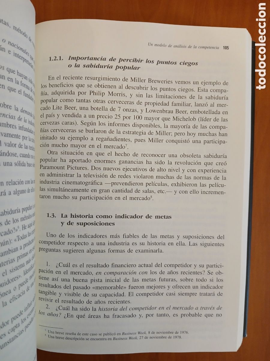 Libros de segunda mano: Estrategia Competitiva. Michael E. Porter. - Foto 10