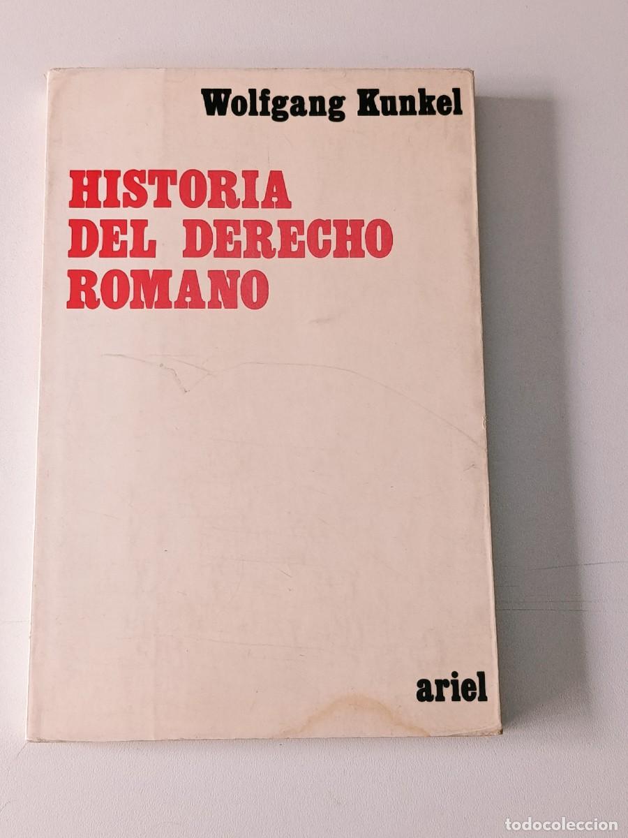 Libros de segunda mano: HISTORIA DEL DERCHO ROMANO