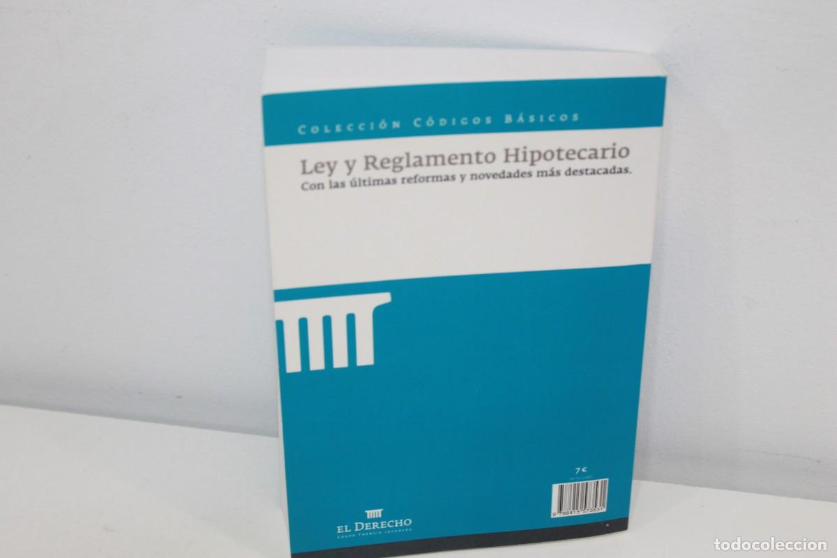 Libros de segunda mano: LEY Y REGLAMENTO HIPOTECARIO SEGUNDA EDICI&Oacute;N 2014 COLECCI&Oacute;N C&Oacute;DIGOS B&Aacute;SICOS - Foto 3