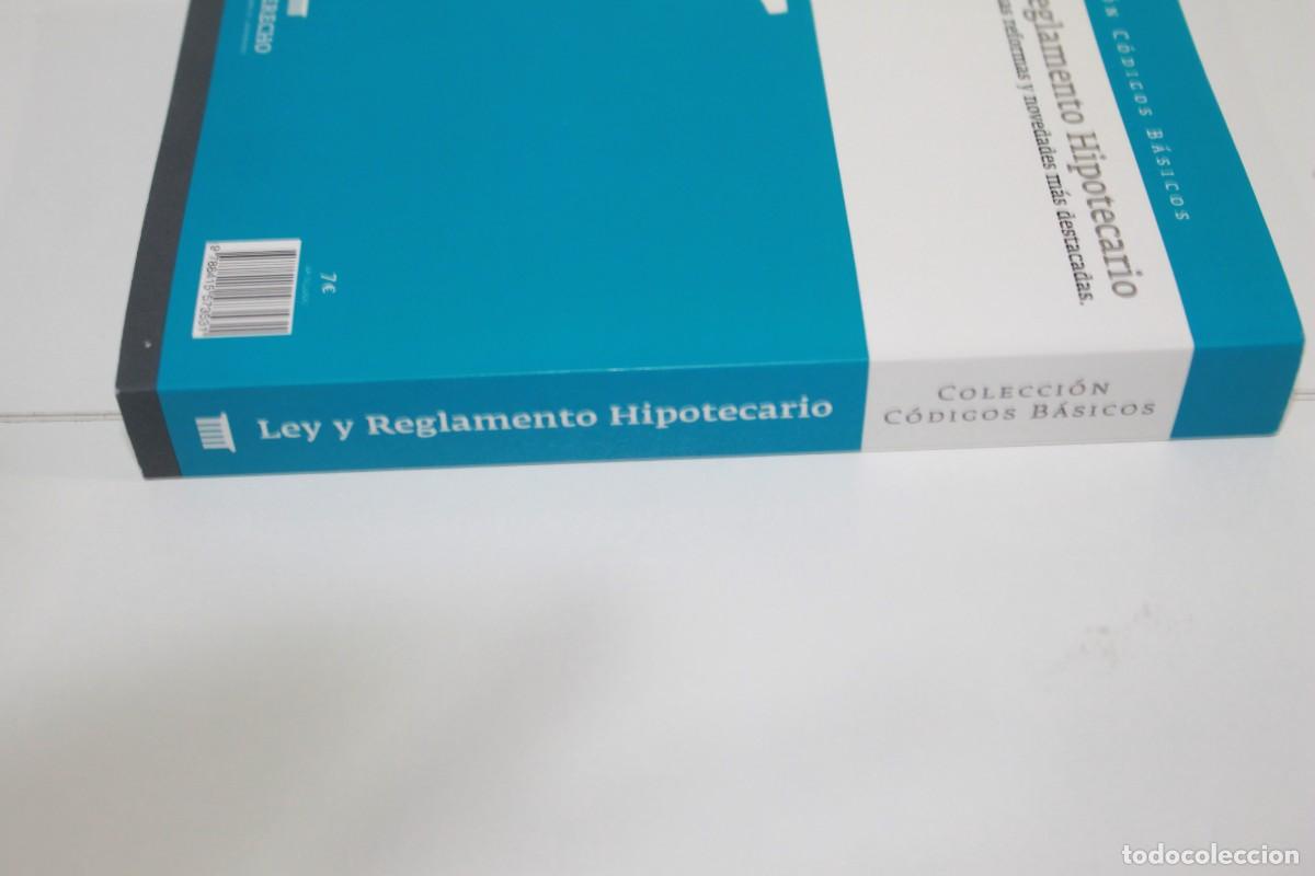 Libros de segunda mano: LEY Y REGLAMENTO HIPOTECARIO SEGUNDA EDICI&Oacute;N 2014 COLECCI&Oacute;N C&Oacute;DIGOS B&Aacute;SICOS - Foto 4