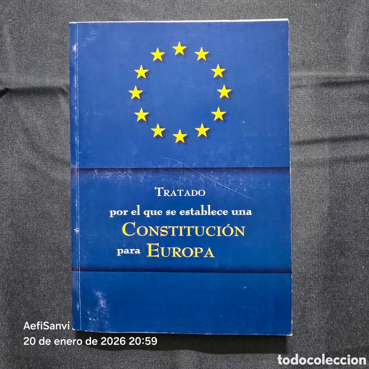 Libros de segunda mano: TRATADO POR EL QUE SE ESTABLECE UNA CONSTITUCI&Oacute;N PARA EUROPA