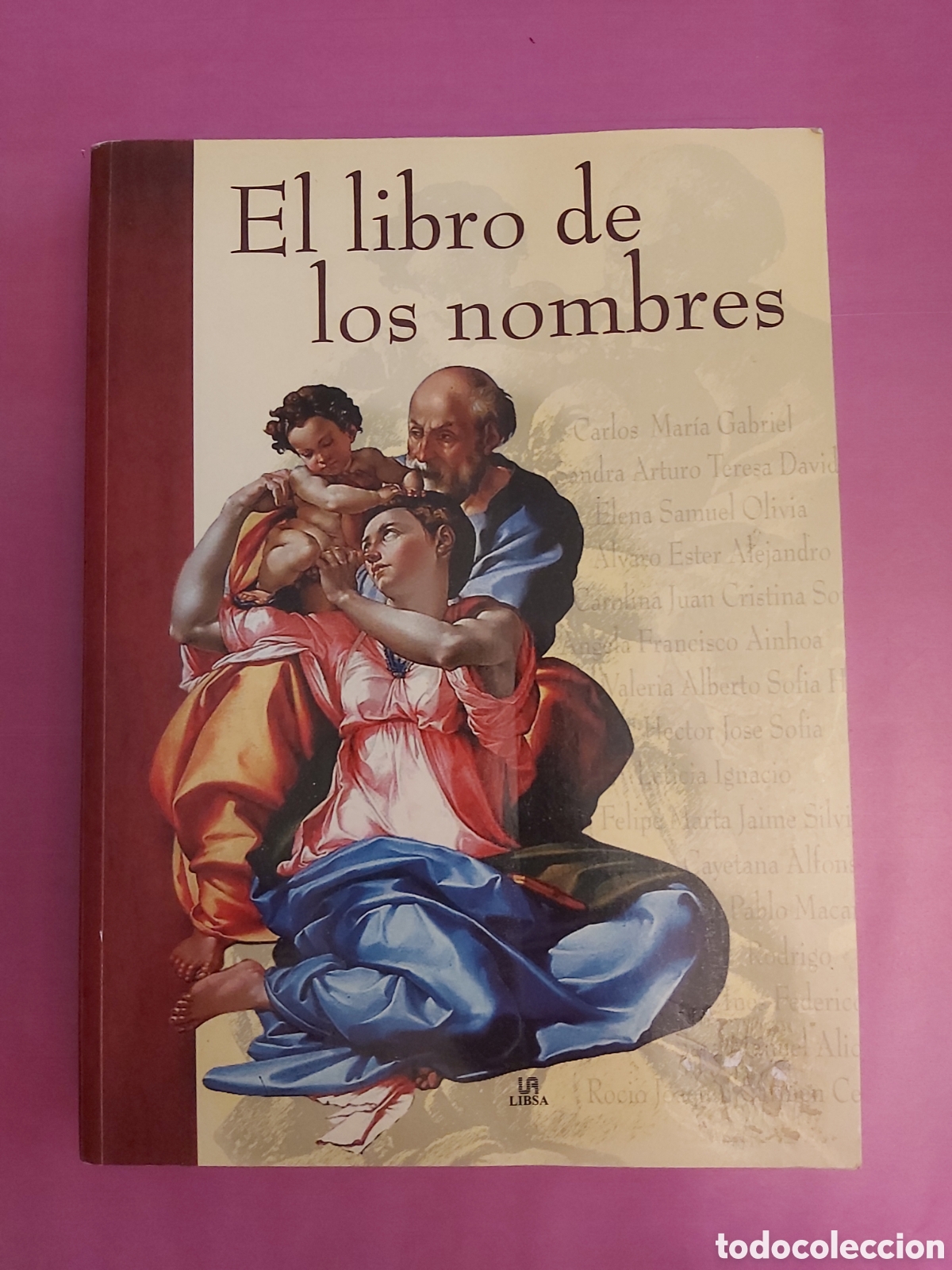Libri di seconda mano: EL LIBRO DE LOS NOMBRES LIBSA LUIS T. MELGAR VALERO 2005